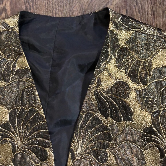 Handmade Vintage Metallic Bolero - Picture 4 of 16